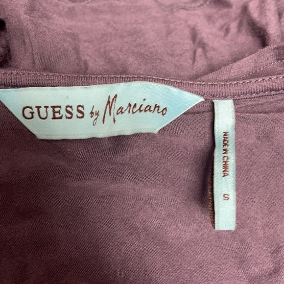 Guess by Marciano Plum Silver Studded Tank Top - Picture 3 of 3